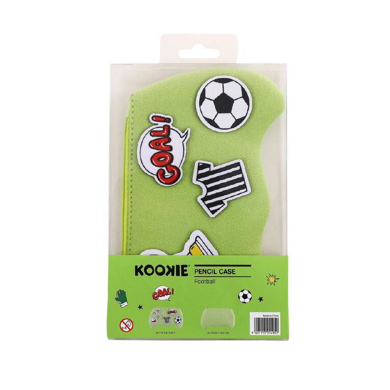 Kookie Football Pencil Case, , hi-res