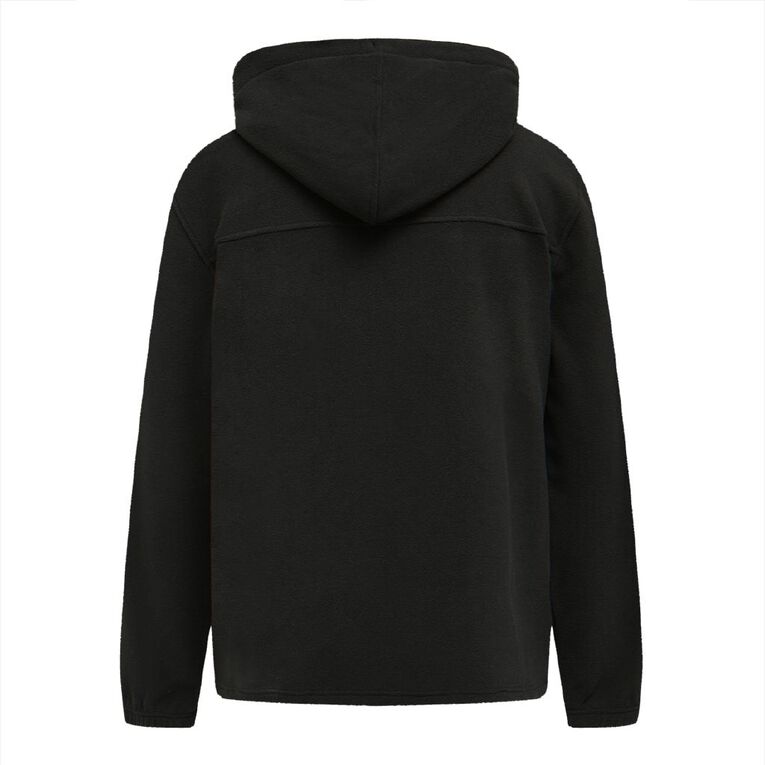 Back Country Adults' Hooded Zip Thru, Black, hi-res
