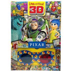 Disney Pixar: 3D Look & Find
