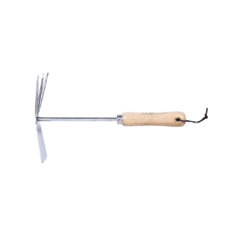 Kiwi Garden Stainless Steel Cultivator Hoe 29cm, , hi-res