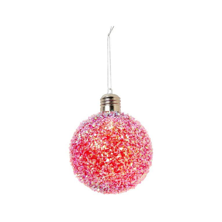 Wonderland Light Up Bauble Assorted 10cm, , hi-res