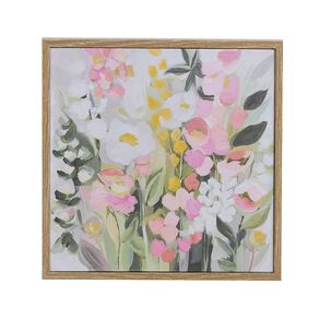 Living & Co Framed Canvas Meadow 25cm x 25cm