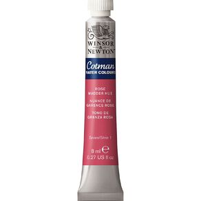 Winsor & Newton Cotman Watercolour Paint 8ml Rose Madder Hue