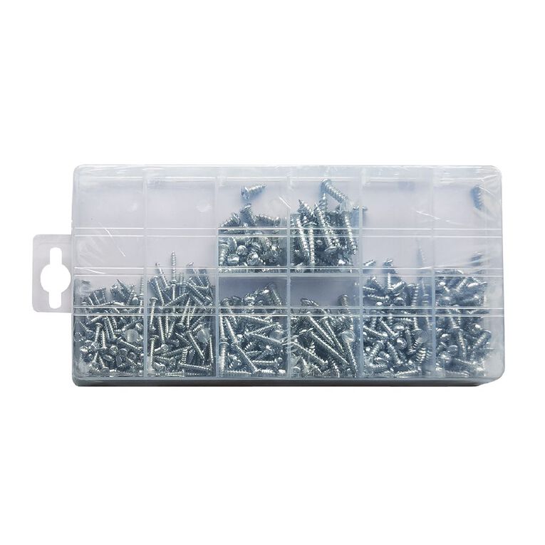 Mako Self Tapping Screw Assorted 410 Piece The Warehouse