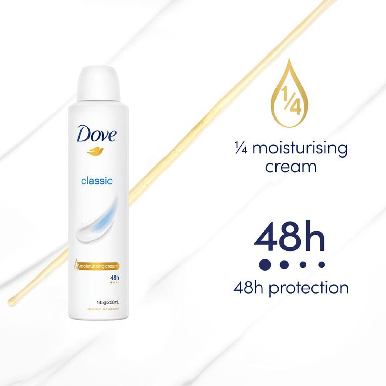 Dove Antiperspirant Base Classic 250ml, , hi-res