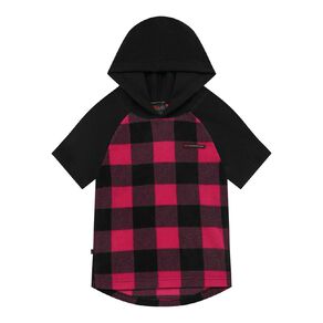 Back Country Kids' Fleece Short Sleeve Hoodie