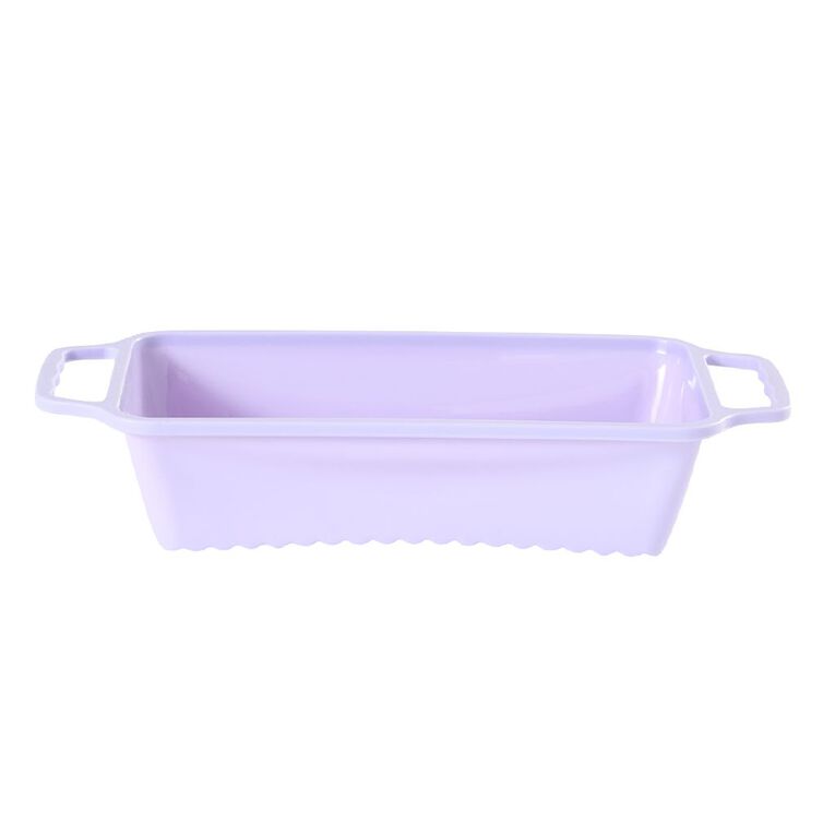 Living & Co Silicone Loaf Pan Lilac, , hi-res