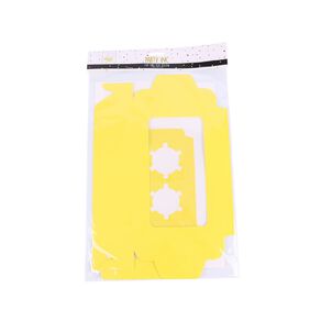 Party Inc Cupcake Box Yellow