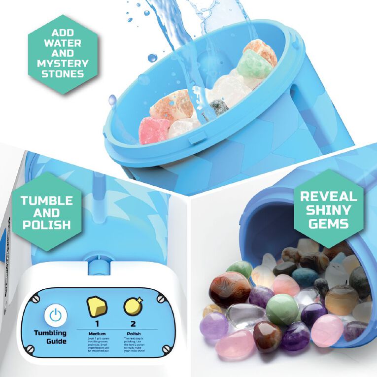 Discovery Kids Mindblown Rock Tumbler Scientific, , hi-res
