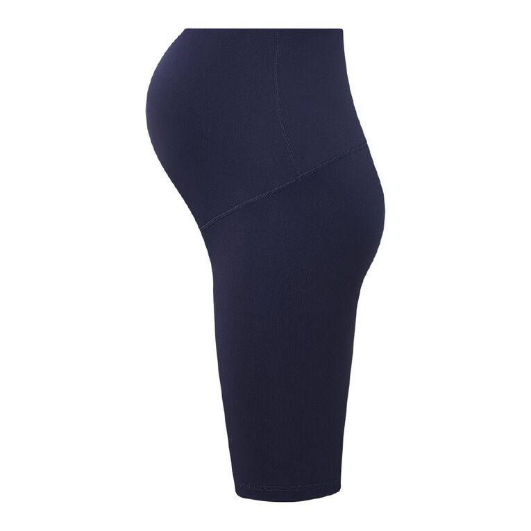 H&H Maternity Bike Shorts, Navy, hi-res