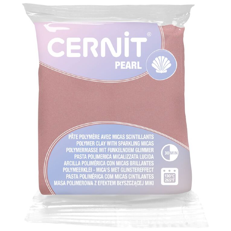 Cernit Polymer Clay Pearl 56g Pink, , hi-res