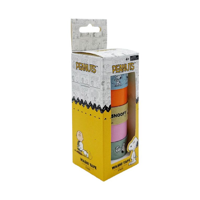 Peanuts Washi Tape 5 Pack, , hi-res
