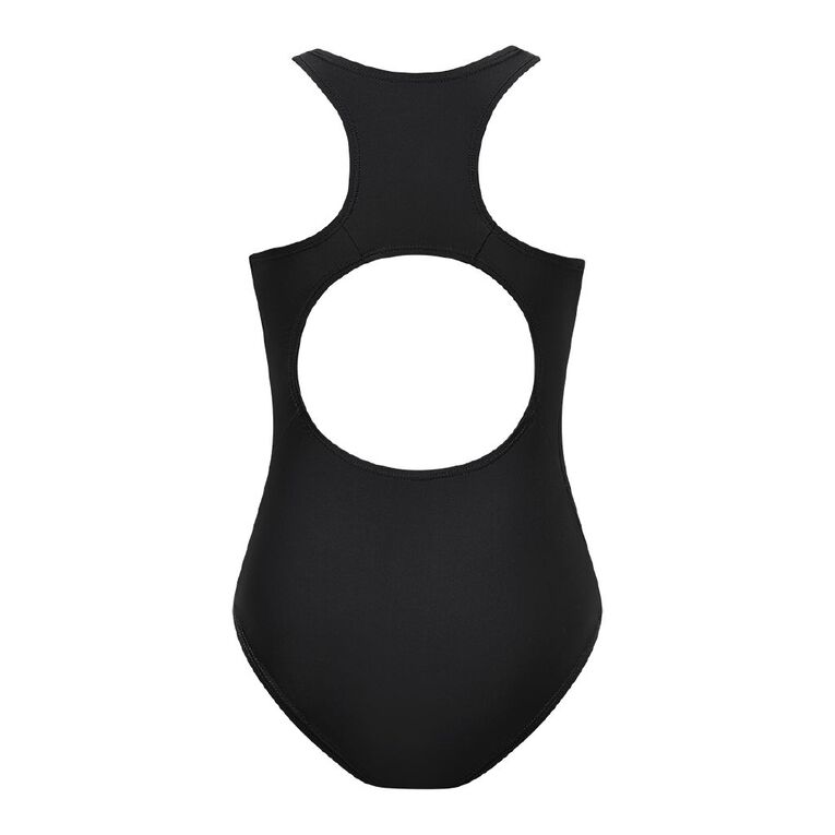 Active Intent Women's Sport Training One Piece, Black, hi-res