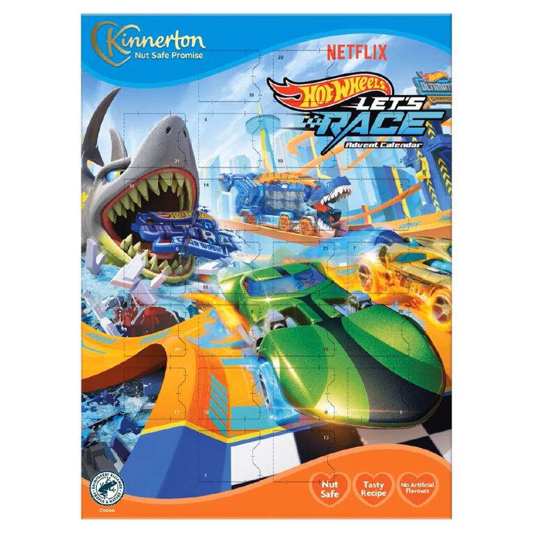 Kinnerton Hot Wheels Advent Calendar 40g, , hi-res