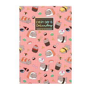 Legami Quaderno Collection Notebook Medium Sushi Cat