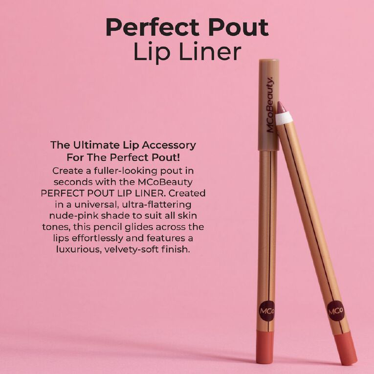 MCoBeauty Perfect Pout Lip Liner Rose Saturn, , hi-res