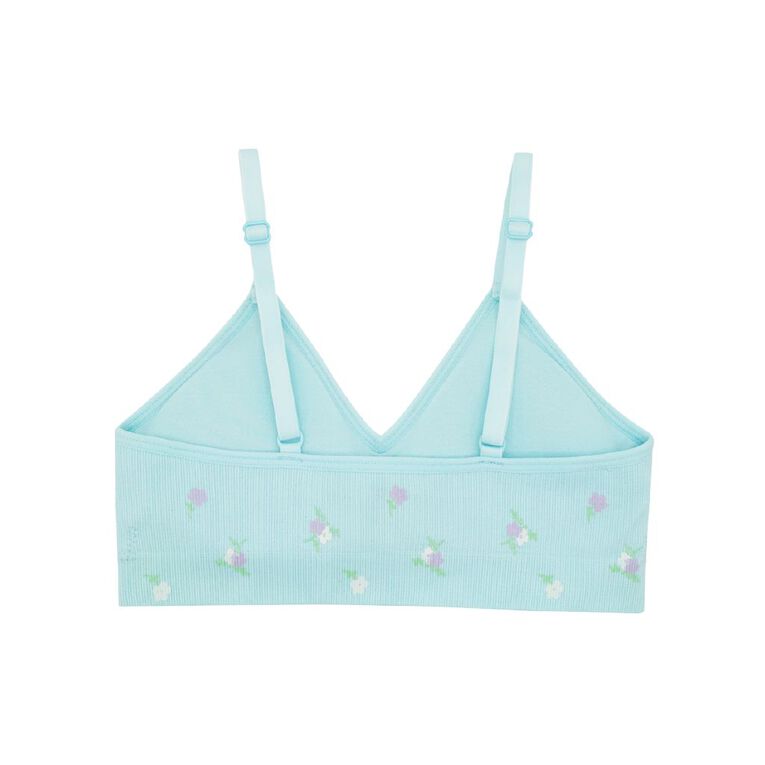 Clio Teen Seamfree Ditsy Crop, Blue Light, hi-res