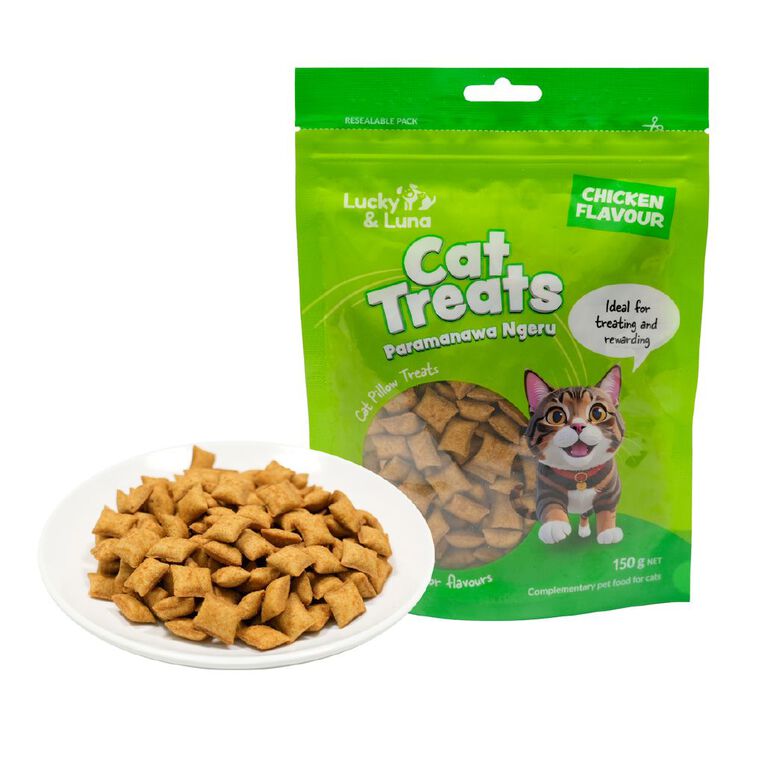 Lucky & Luna Chicken Cat Treats 150g, , hi-res