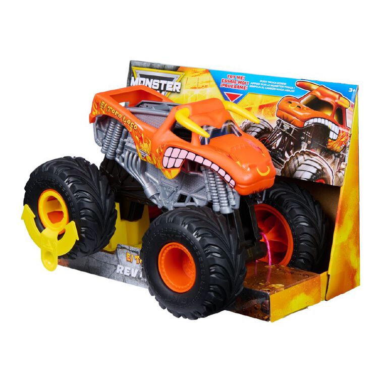 Monster Jam Rev n Roar El Toro Loco 1:18, , hi-res