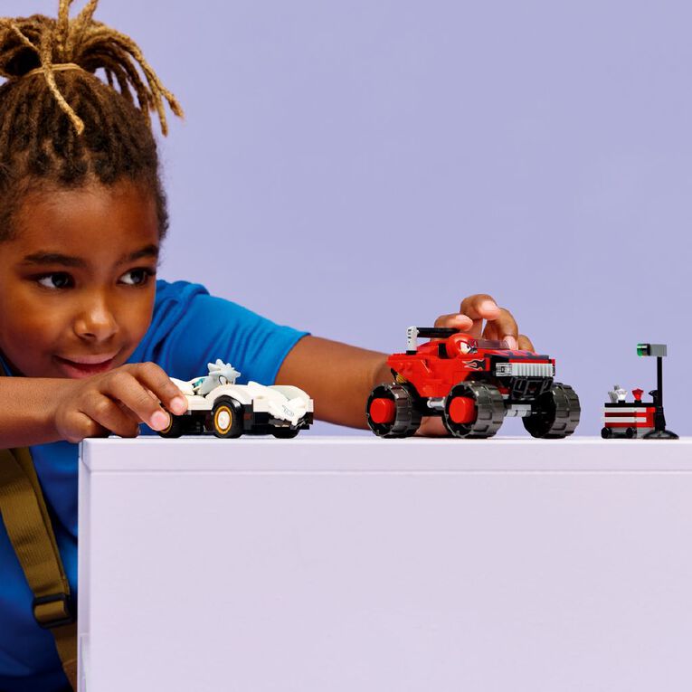 LEGO Sonic Silvers Car vs Knuckles Monster Truck 77118, , hi-res