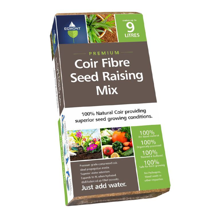 Egmont Coir Fibre Seed Raising Mix 9L, , hi-res