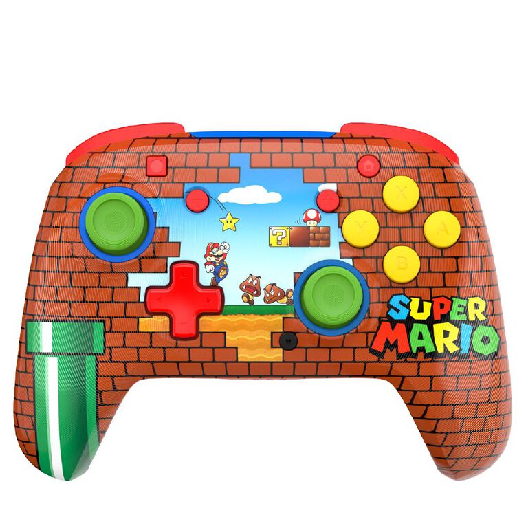 Turtle Beach Rematch Wireless Controller for NSW Mario Bricks, , hi-res