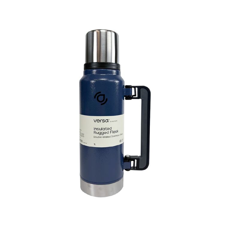 Seymours Versa Insulated Flask Black, , hi-res