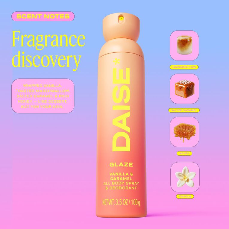 Daise All Body Spray And Deodorant 120ml, , hi-res