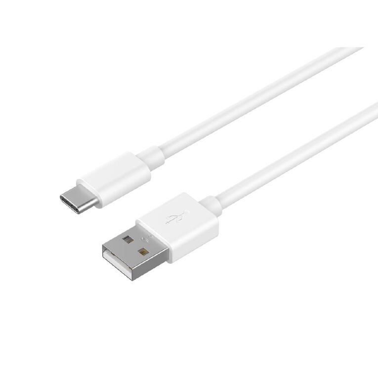 Tech.Inc USB-A To USB-C Cable White, , hi-res