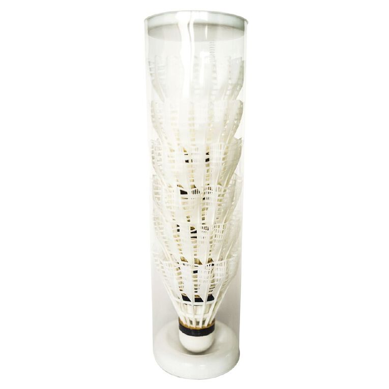 Active Intent Sports Shuttlecock Medium Speed 6 Pack, , hi-res