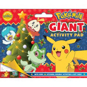 Pokemon Holiday: Giant Activity Pad by Pokemon