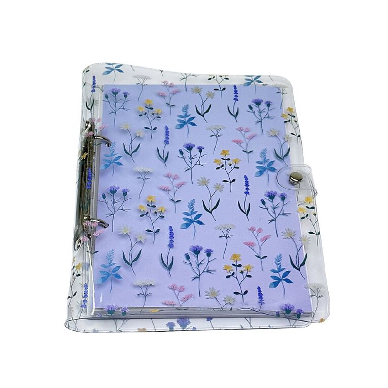 Uniti Stationery Country Calling A5 Pvc Notebook Flower, , hi-res