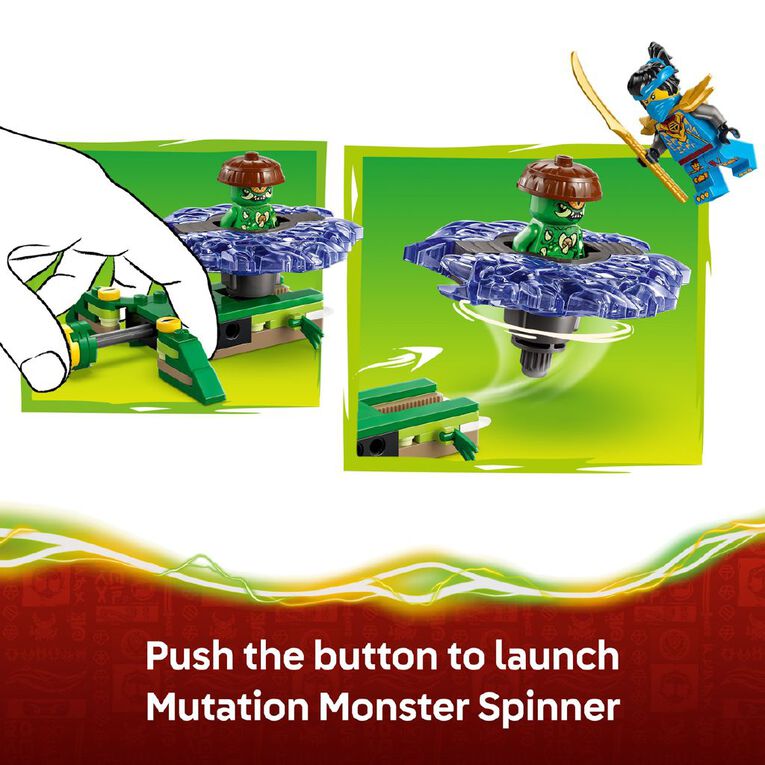 LEGO Ninjago Nya vs Mutation Monster Spinner 71849, , hi-res