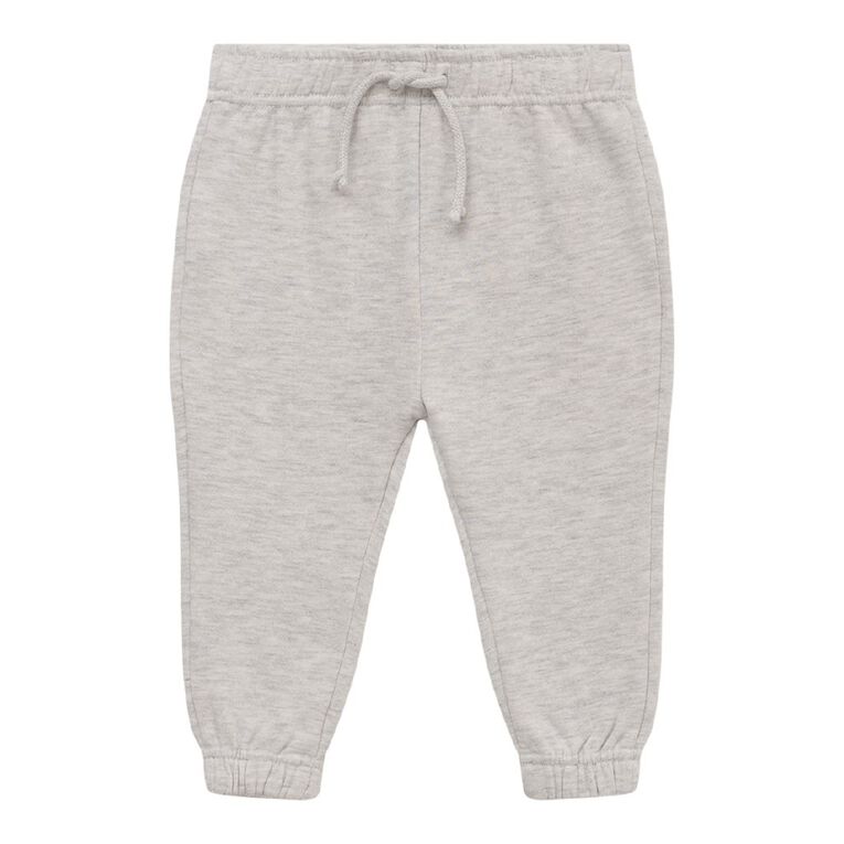 Young Original Babies' Plain Trackpant, Grey Light, hi-res