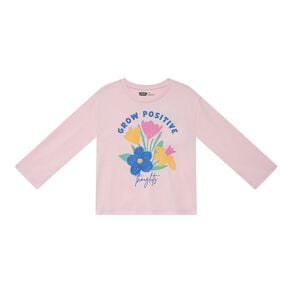 Young Original Relaxed Fit Long Sleeve Printed Tee