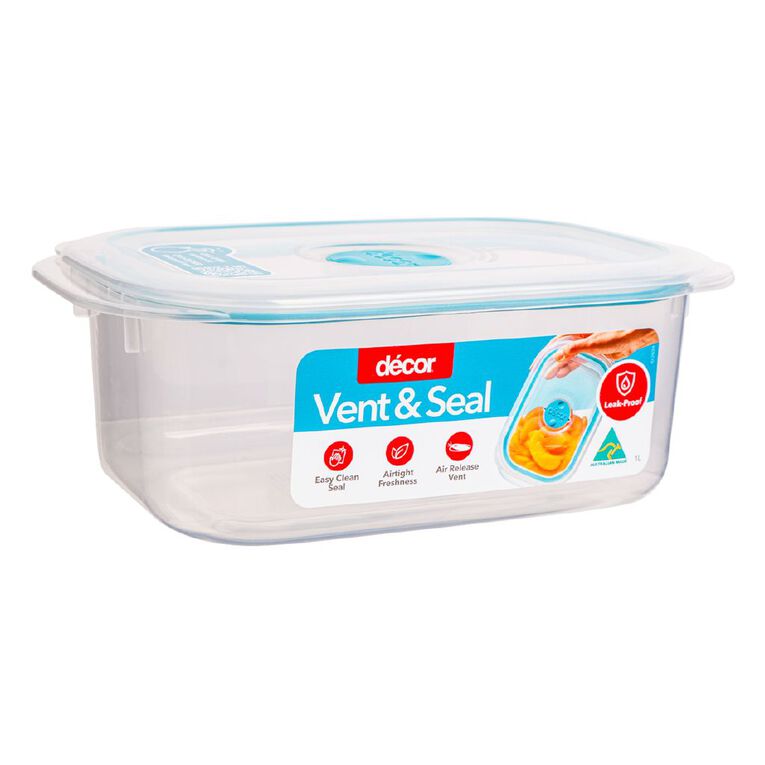 Decor Vent & Seal Plastic Oblong 1L, , hi-res