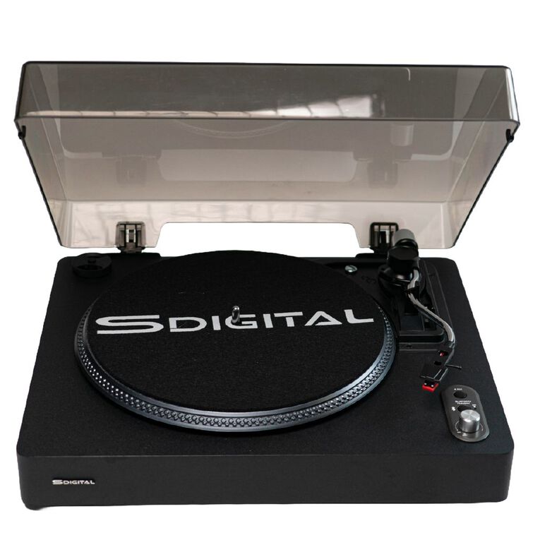 S-Digital S-Digital 3 Speed Bluetooth Turntable, , hi-res