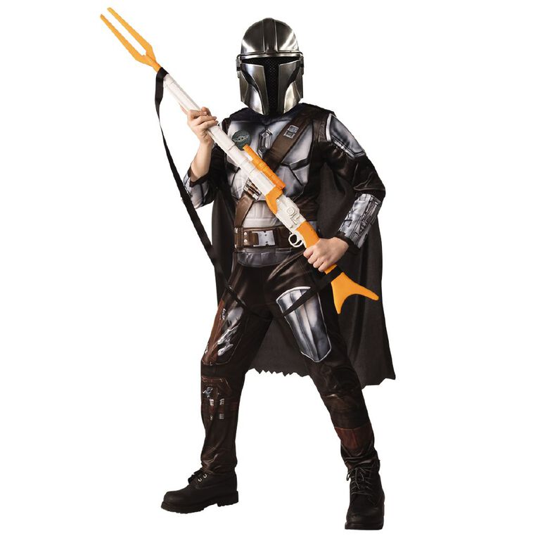 Star Wars The Mandalorian Deluxe Child's Costume Size 6-8, , hi-res