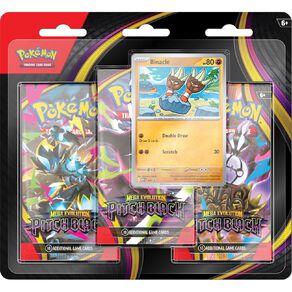 Pokemon ME 5 Pitch Black Three Booster Blister LIMIT 2 PER CUSTOMER