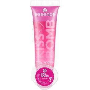essence kiss bomb shiny lip gloss & lip balm 1 each