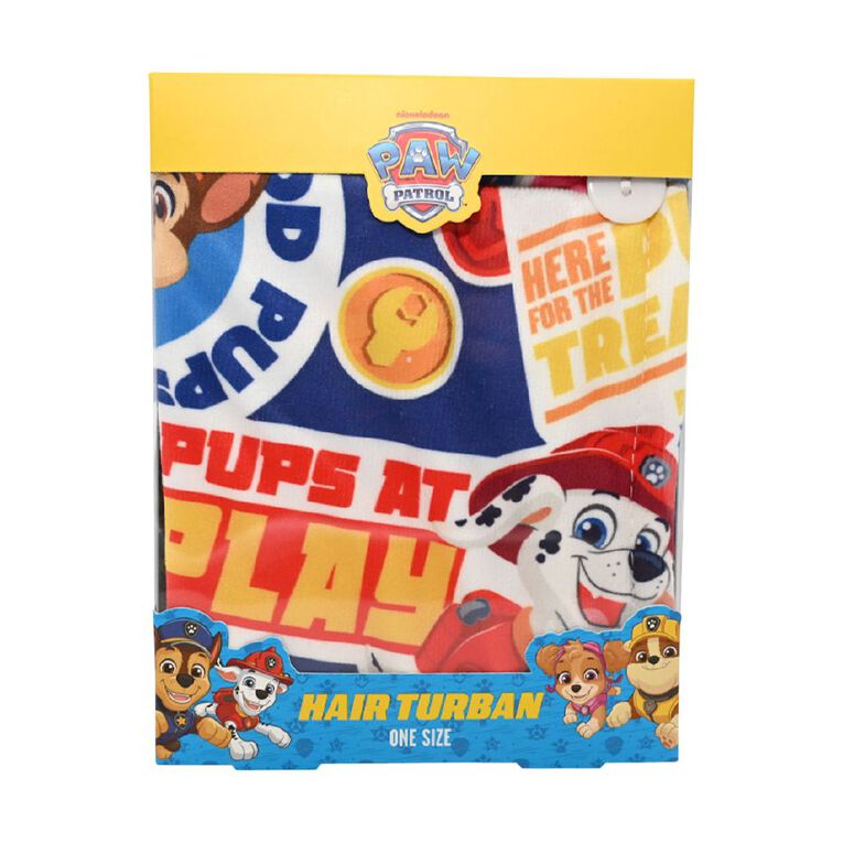 Paw Patrol Hair Wrap Towel, , hi-res