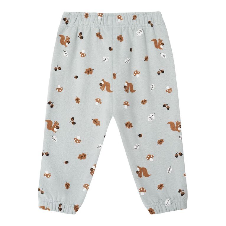 Young Original Babies' Printed Trackpants, Green Light, hi-res