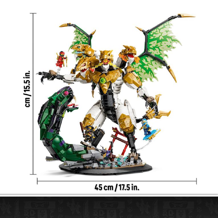 LEGO Ninjago Four Headed Dragon 71872, , hi-res