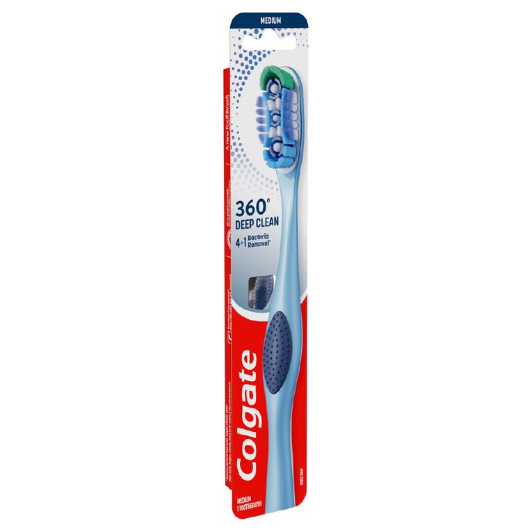 Colgate 360 Degree Toothbrush Medium Assorted, , hi-res