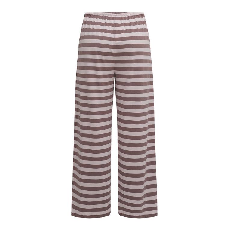 H&H Women's Lounge Peached Jersey Pants, Pink Light, hi-res