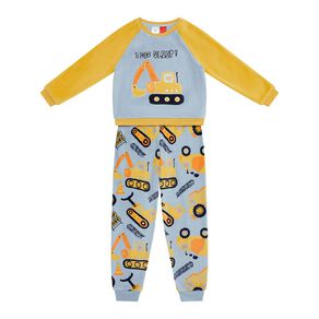 H&H Boys' Coral Fleece Pyjama Set