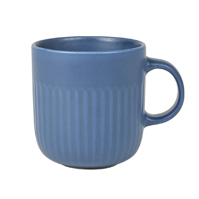 Living & Co Cafe Mug Blue, , hi-res