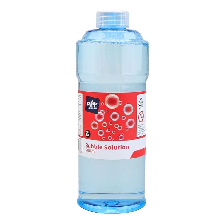 Play Studio Bubble Solution 500ml Assorted, , hi-res