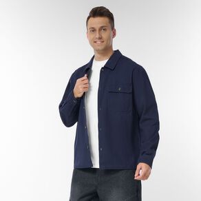 H&H Men's Heavy Twill Shacket
