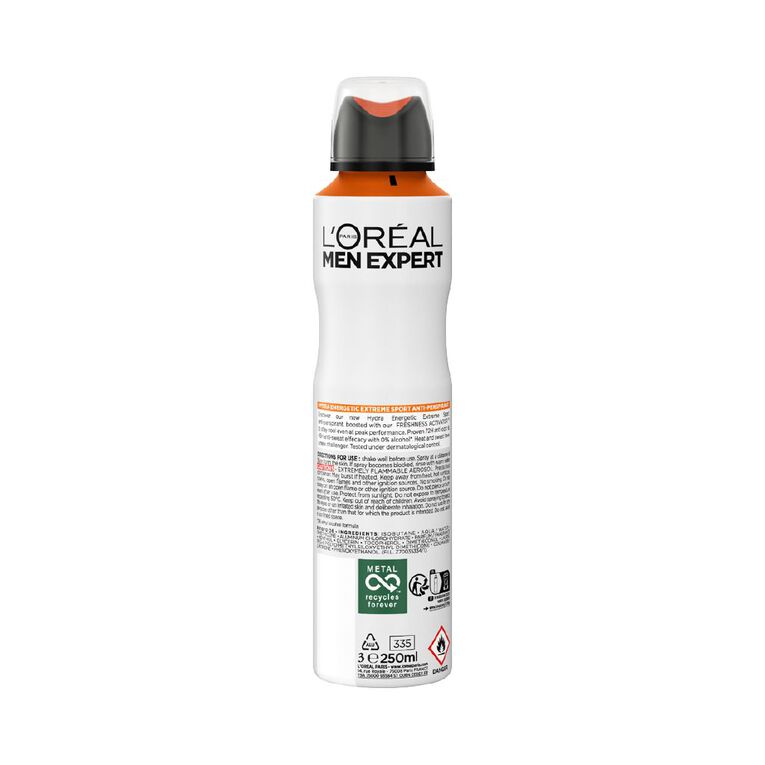 L'Oreal Paris Men Expert Hydra Energetic Extreme Sport Deodorant 72h, , hi-res